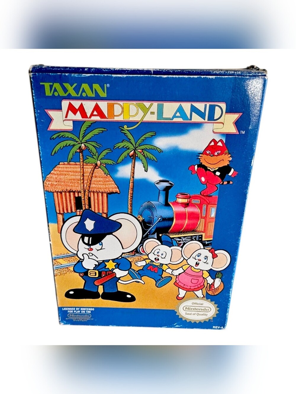 Mappy-Land (Nintendo Entertainment System) NES CIB Complete w/Manual!